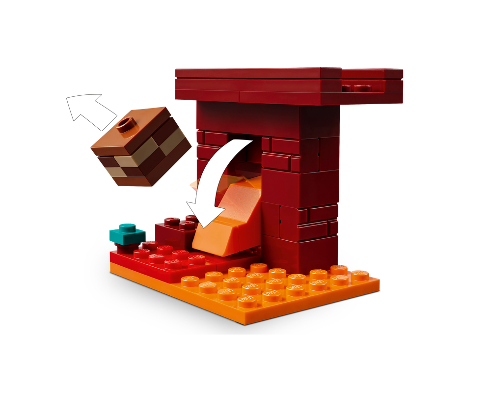 The Nether Lava Battle | 21266 |Minecraft