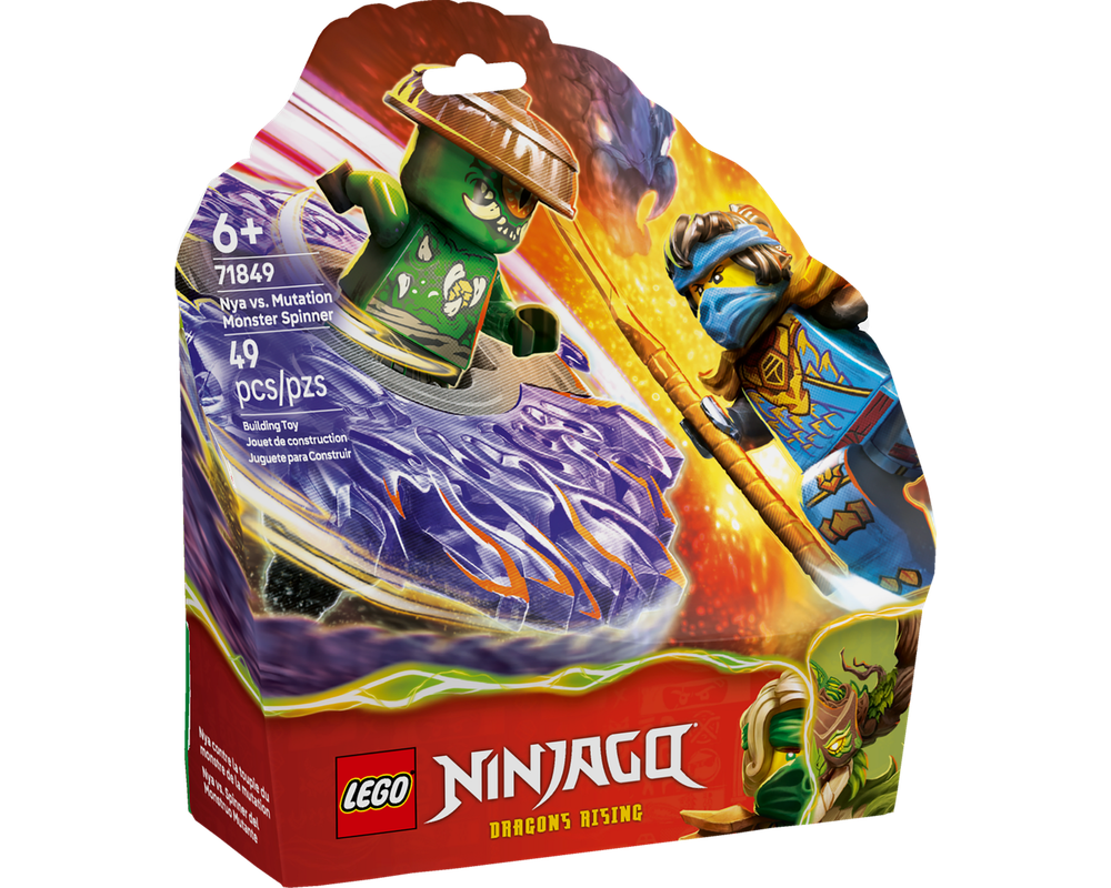 Nya vs. Mutation Monster Spinner | 71849 | Ninjago
