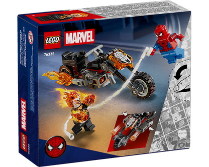 Spider-Man vs. Ghost Rider Motorcycle | 76335 | Spiderman
