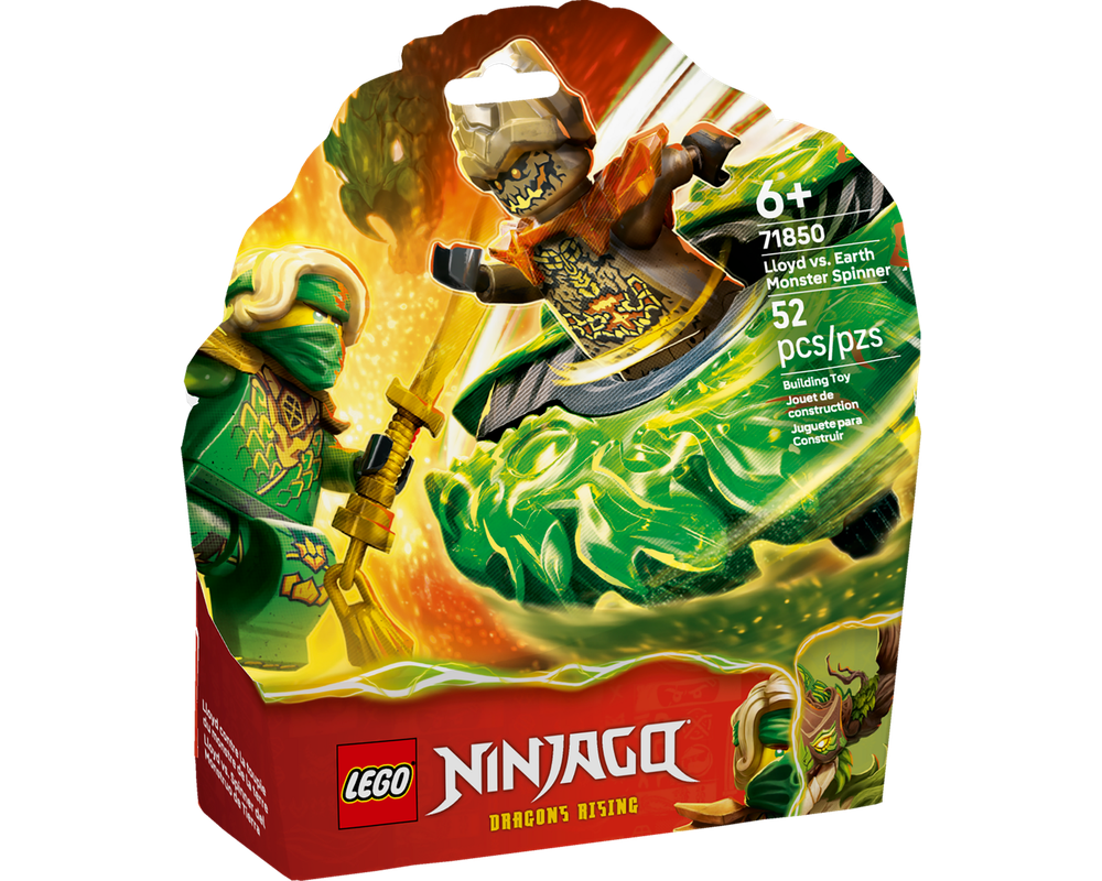 Lloyd vs. Earth Monster Spinner | 71850 | Ninjago