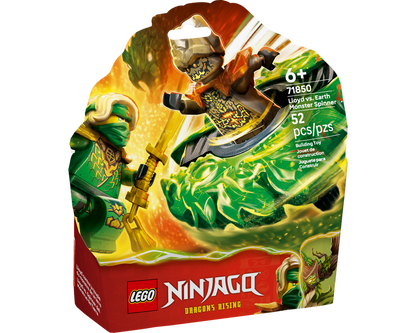 Lloyd vs. Earth Monster Spinner | 71850 | Ninjago