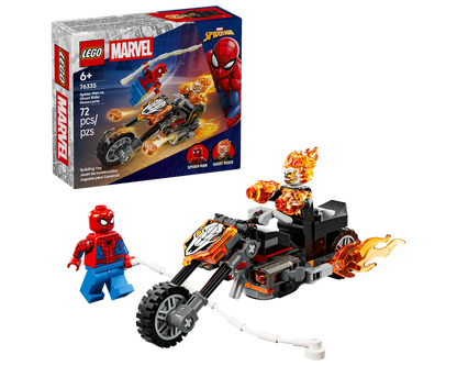 Spider-Man vs. Ghost Rider Motorcycle | 76335 | Spiderman