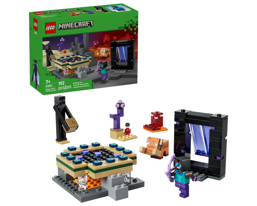 Nether & End Portal Journey |21584 | Minecraft