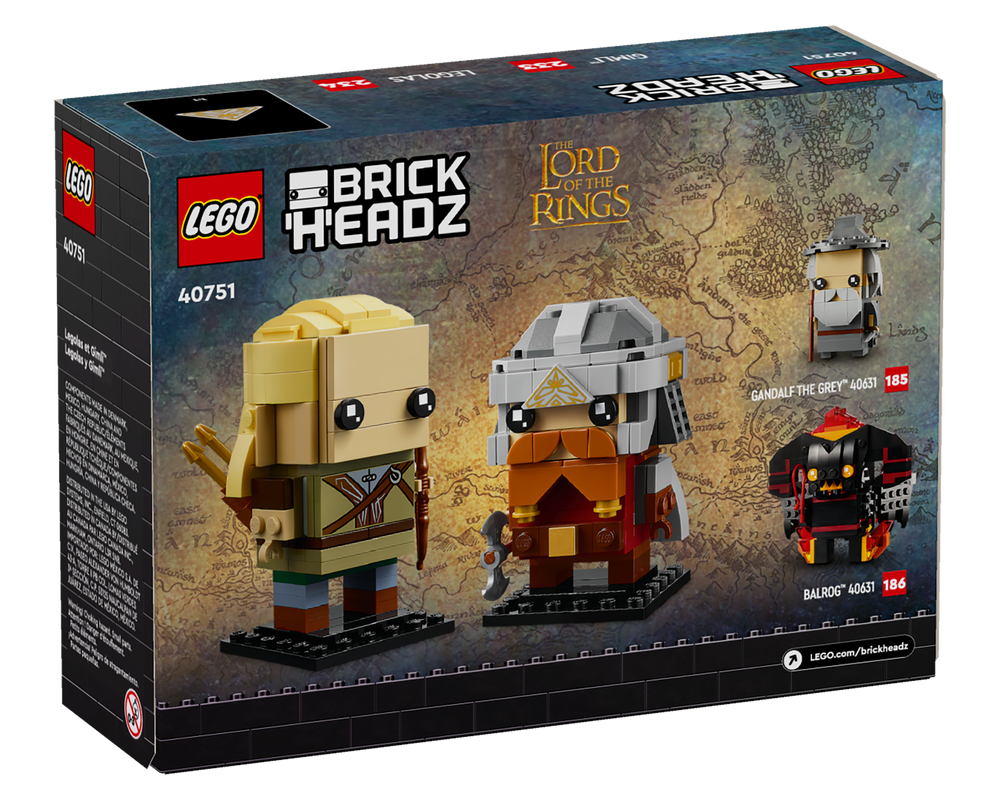 Lord of Rings | 40751 | Brick Headz