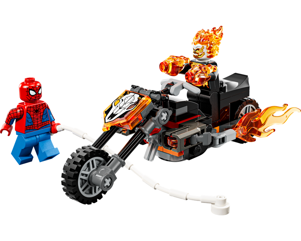 Spider-Man vs. Ghost Rider Motorcycle | 76335 | Spiderman