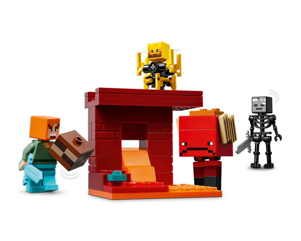 The Nether Lava Battle | 21266 |Minecraft