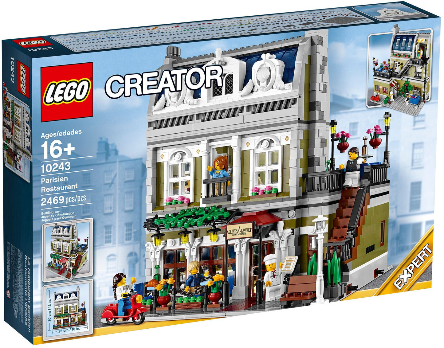 LEGO Creator Expert Parisian Restaurant | 10243 | Creator