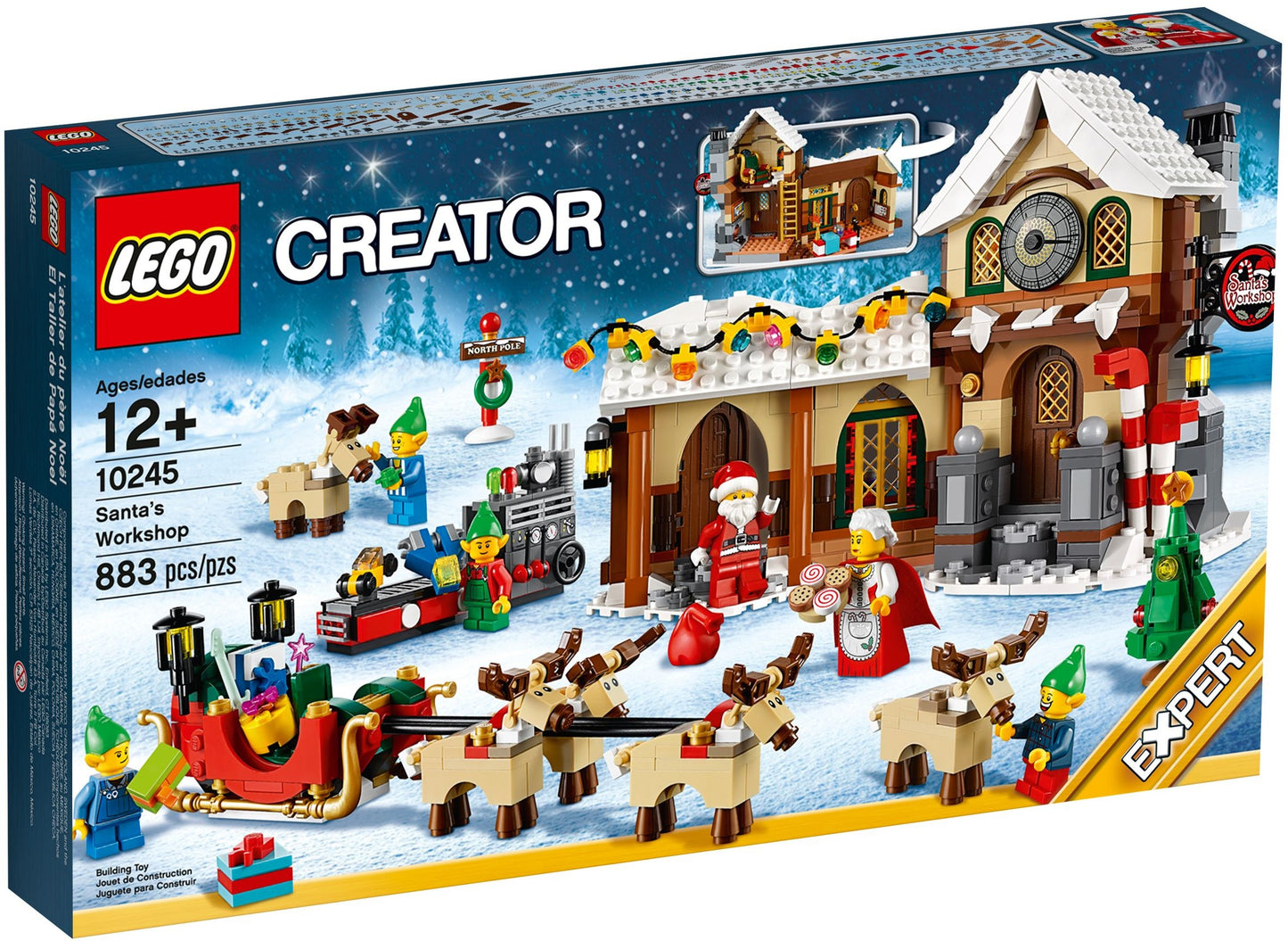 Santa's Workshop: Winter Village Collection | 10245 | Creator