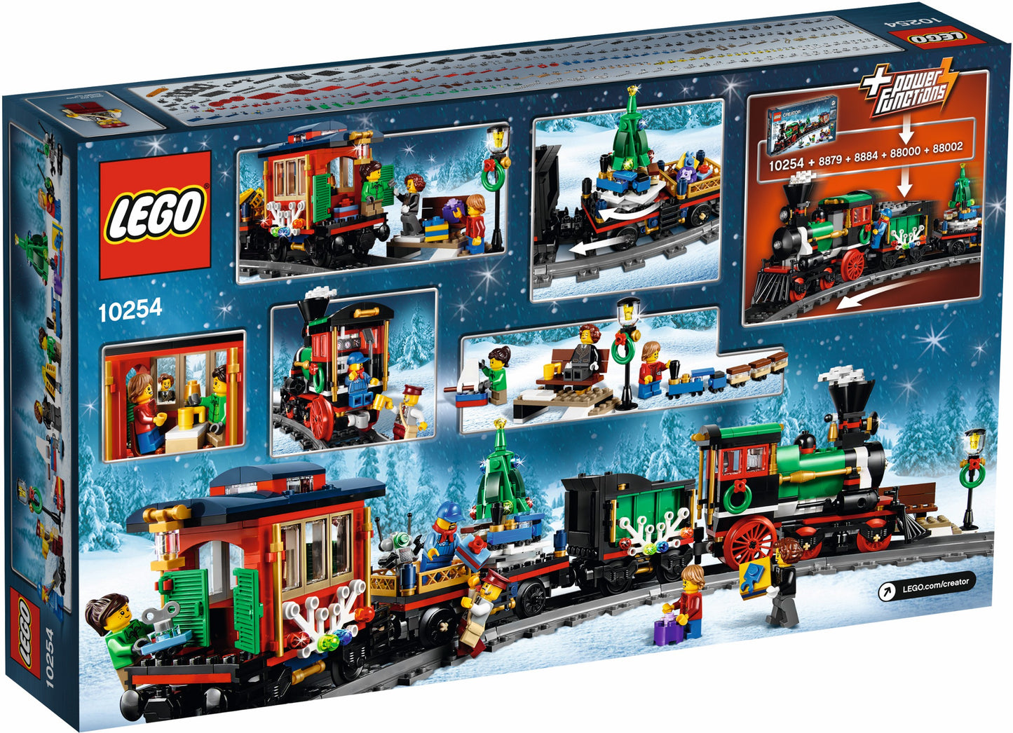 Winter Holiday Train: Winter Village Collection | 10254 | Icons