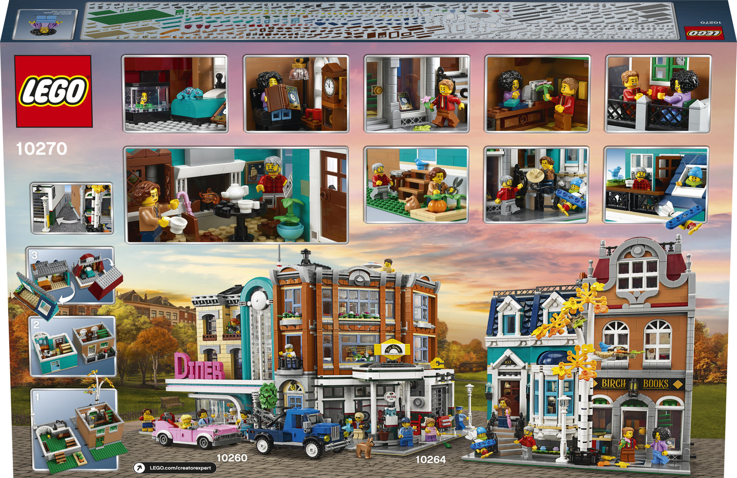 Bookshop: Modular Buildings Collection | 10270 | Creator