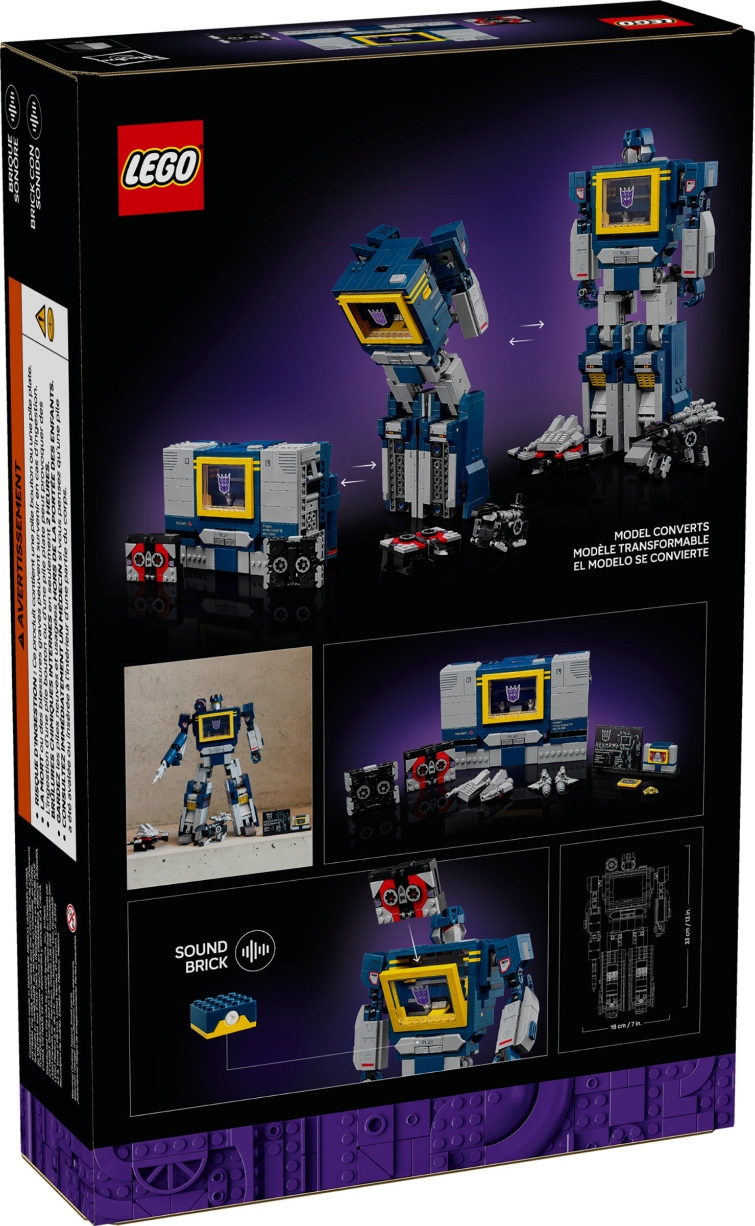 Transformers: Soundwave | 10358 | Icons