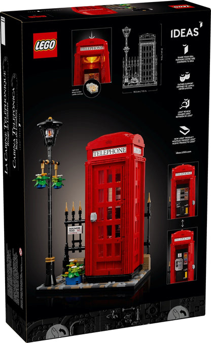 London Iconic Red Telephone Box | 21347 | Ideas