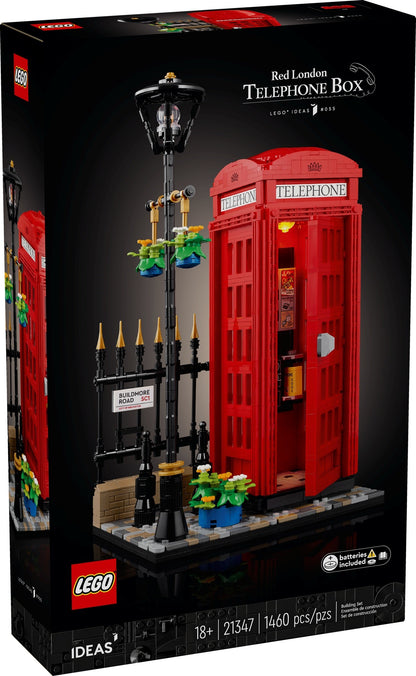London Iconic Red Telephone Box | 21347 | Ideas