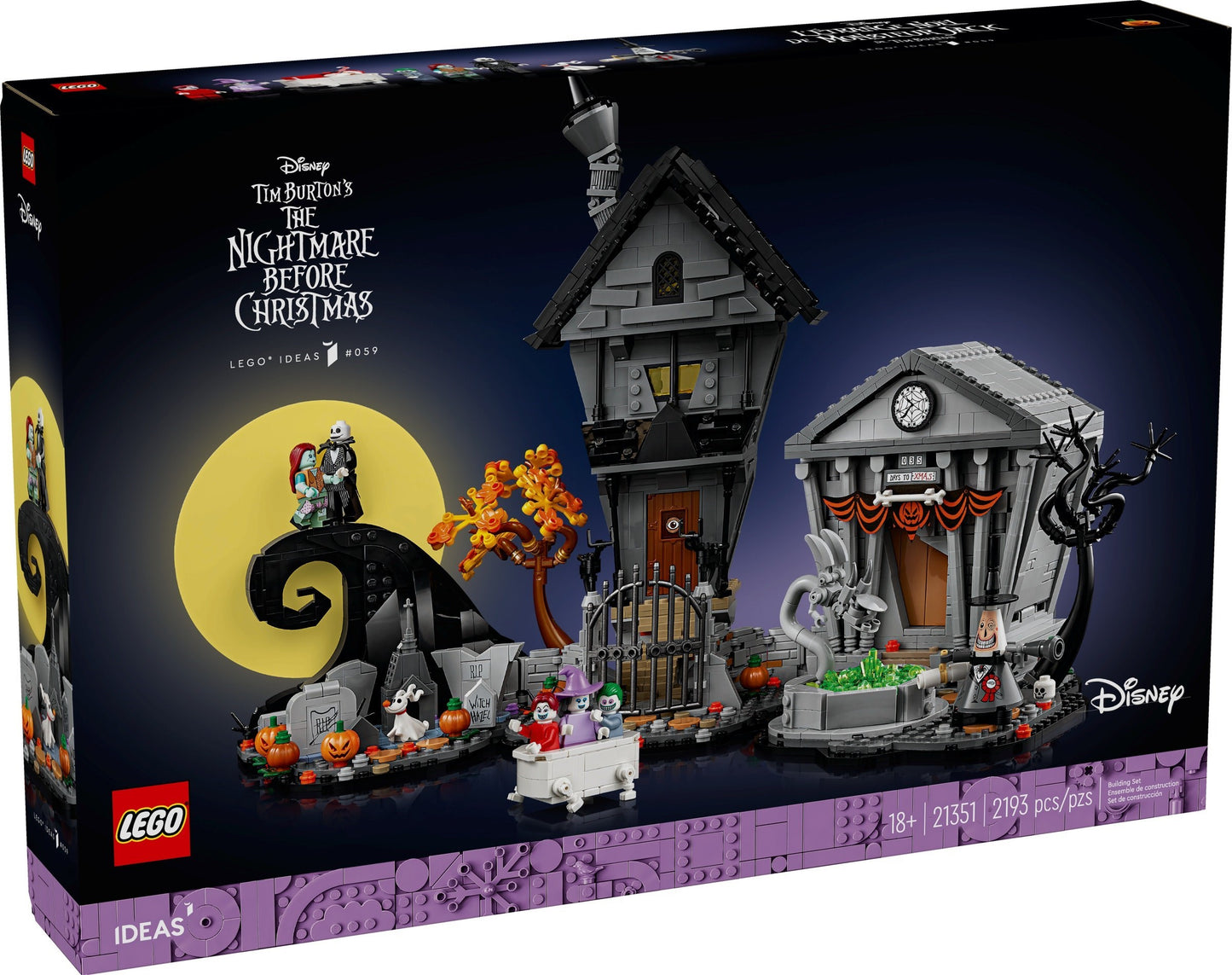 Disney Tim Burton's The Nightmare Before Christmas | 21351 | Ideas