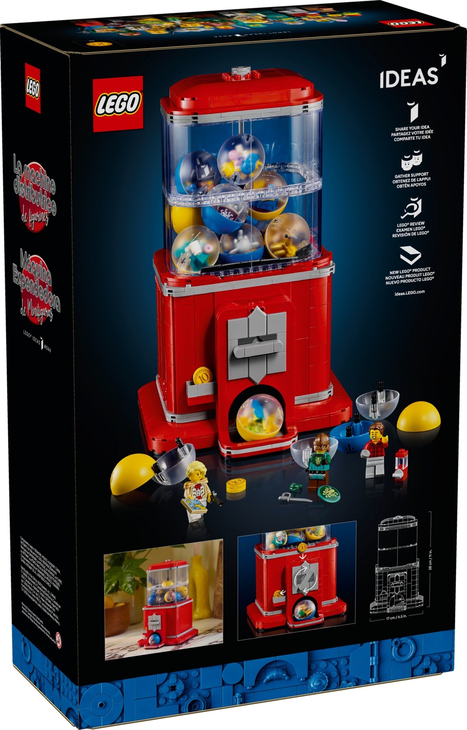 Minifigure Vending Machine | 21358	| Ideas