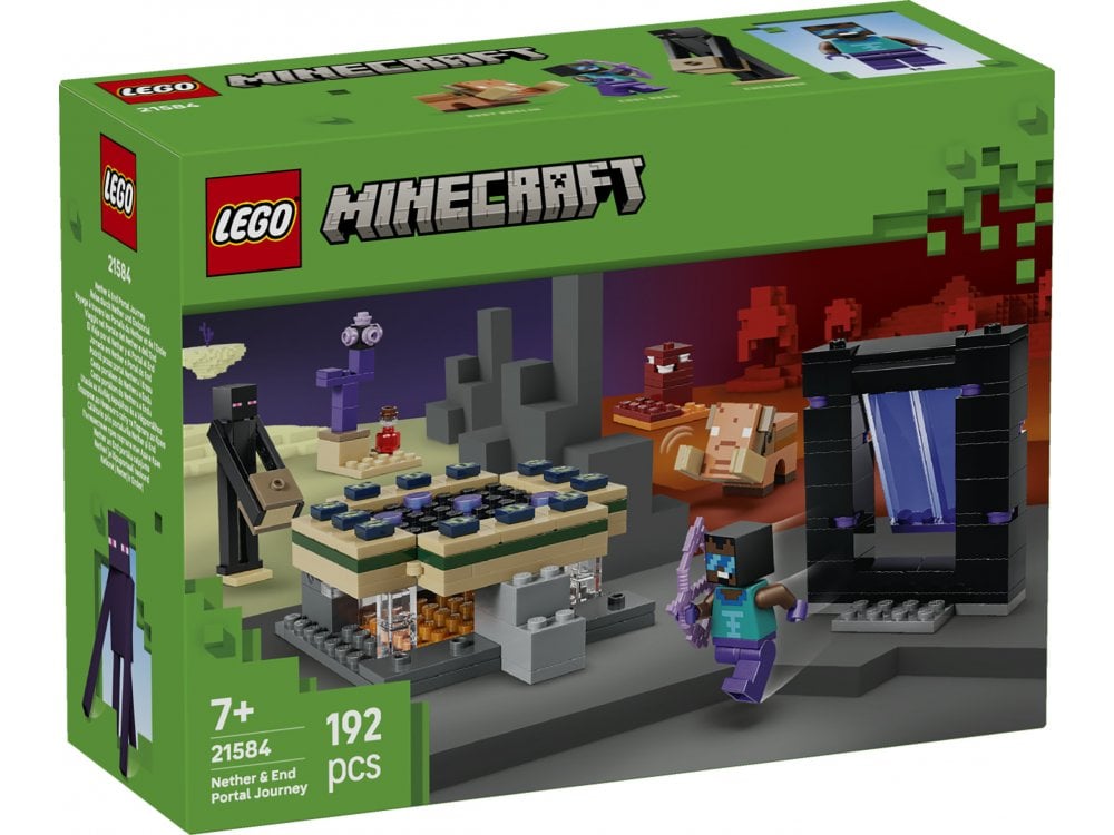 Nether & End Portal Journey |21584 | Minecraft
