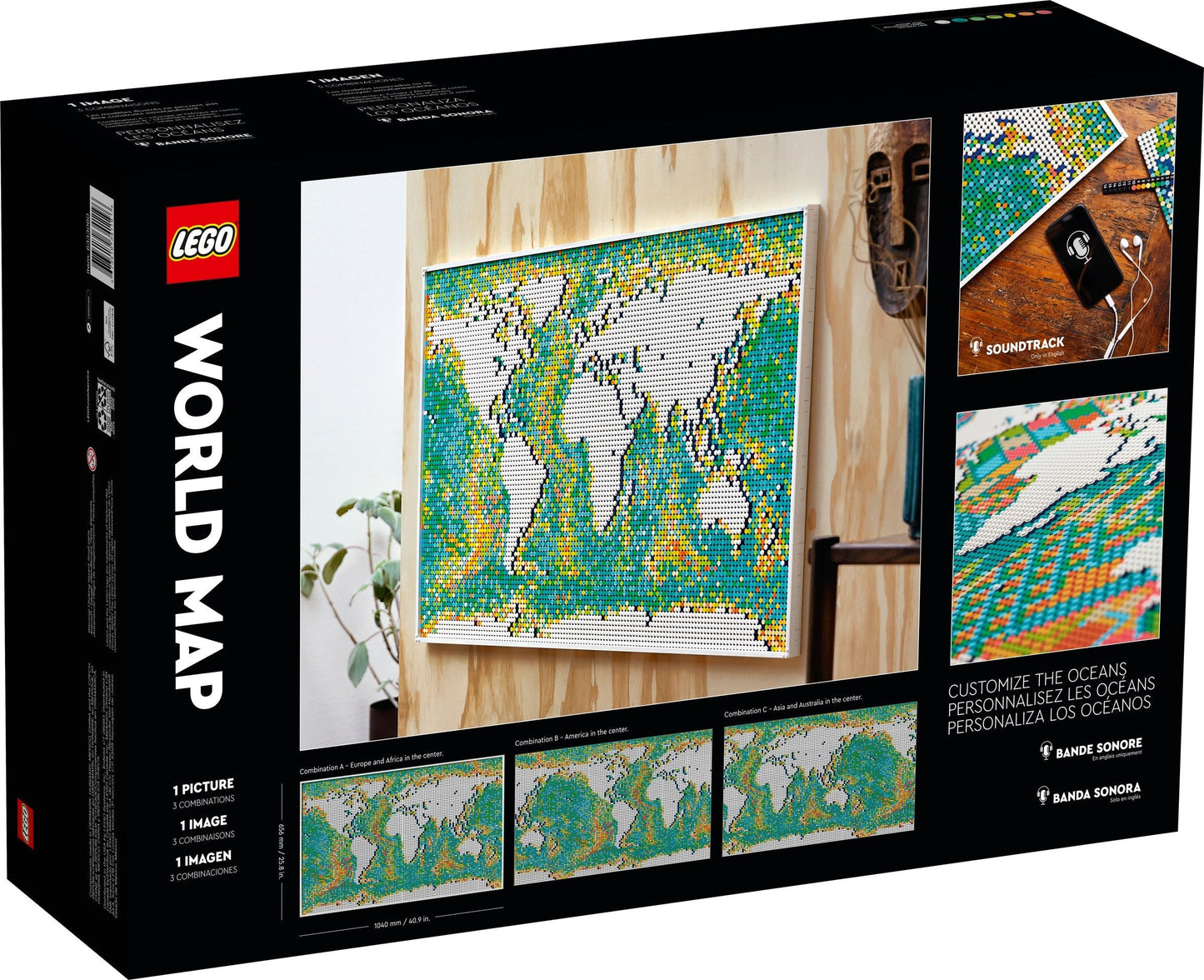 LEGO Art World Map 31203 Building Kit