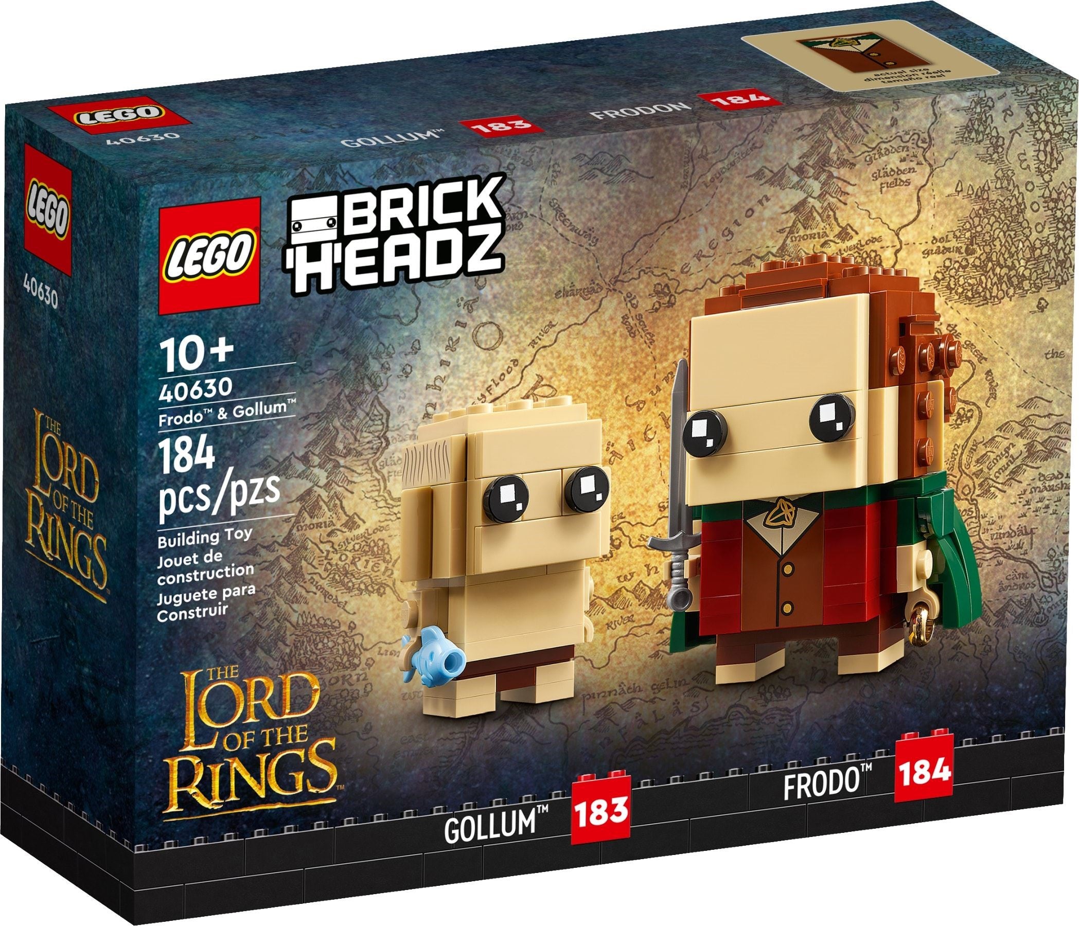Frodo & Gollum | 40630 | Brickheadz