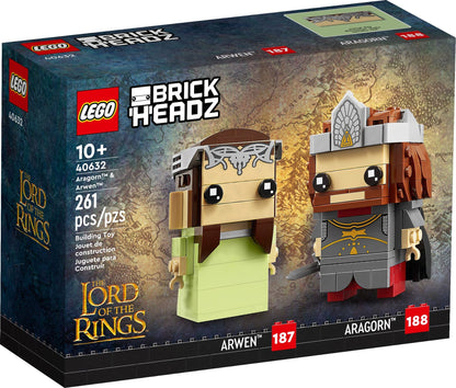 Aragorn & Arwen | 40632| Brickheadz