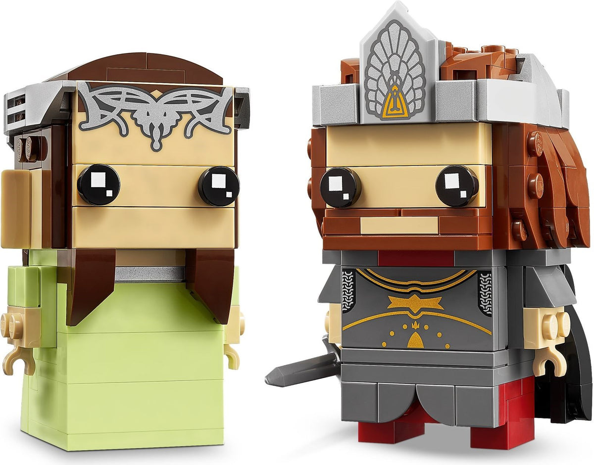 Aragorn & Arwen | 40632| Brickheadz