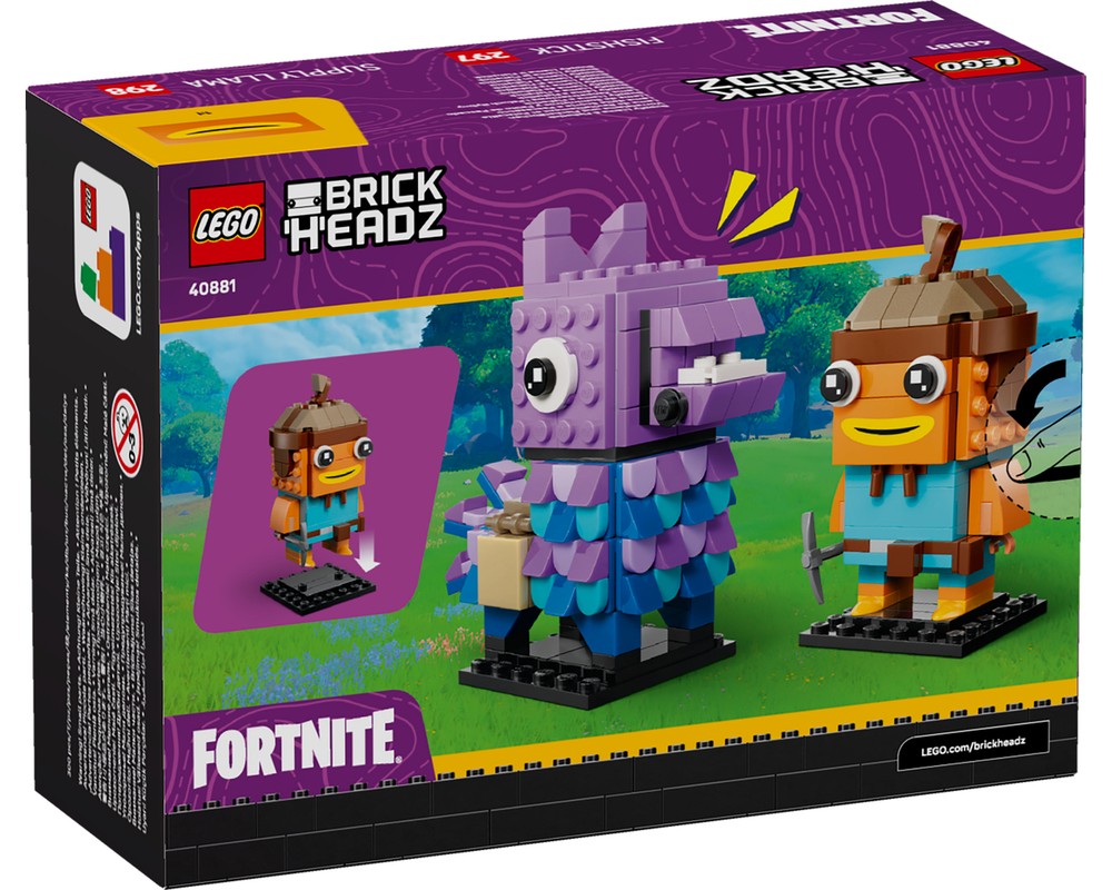 Supply Llama & Fishstick | 40881 | BrickHeadz